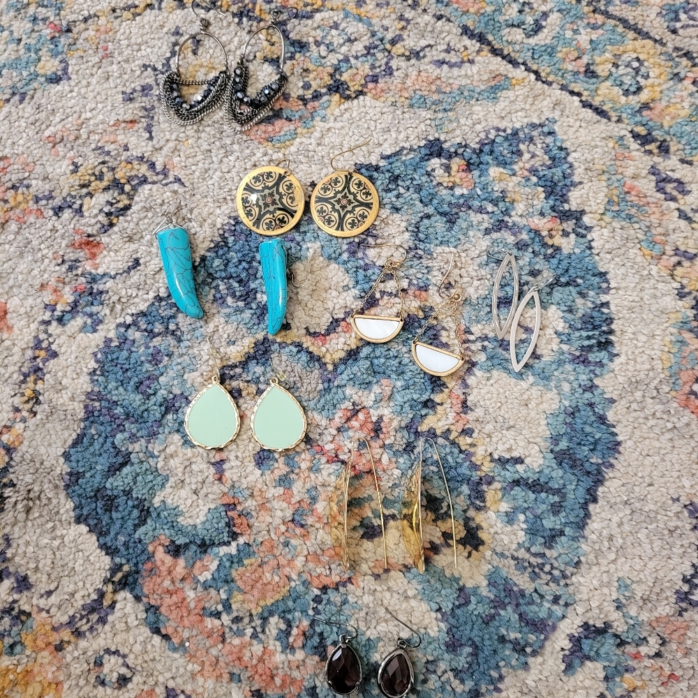 8 Earring Pair Bundle